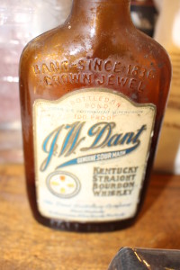 Dant bottle-Bourbon Springs inspiration