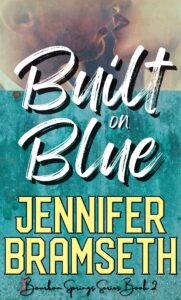 Built on Blue contemporary romance novel cover