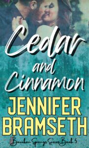 Cedar and Cinnamon contemporary romance novel cover